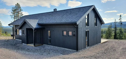 Privaatne maja must - AxoHouse